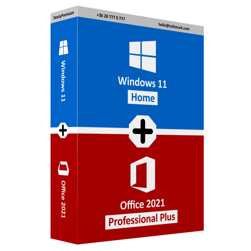 Windows 11 Home + Office 2021 Professional Plus